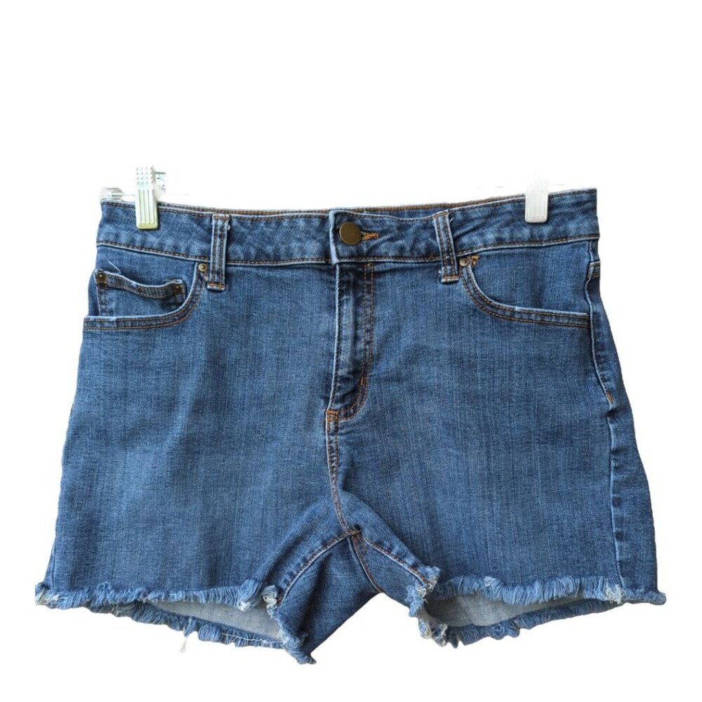 Women's DAILY RITUAL‎ Denim 3" Cut-off Shorts Size 30